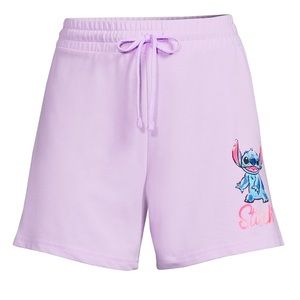 Disney Stitch Junior Pull On Graphic Shorts